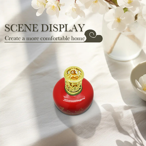 Lampe à parfum d'ambiance <span class=keywords><strong>Berger</strong></span> compatible avec les huiles essentielles, prête à l'emploi, capacité 150 ml, diffusion jusqu'à 80 <span class=keywords><strong>m</strong></span>, senteurs Rose et Bois de Santal - Product Image 3