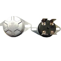일반적으로 닫히는 KSD301 10A 250V 바이메탈 온도 조절기 열 차단 스위치 쌀밥솥용 히팅 케틀용 서미스터