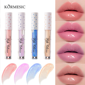 OEM ODM marca privada KORMESIC 2,2G larga duración hidratante impermeable vegano alto brillo lápiz labial cristal brillo de labios - Product Image 4