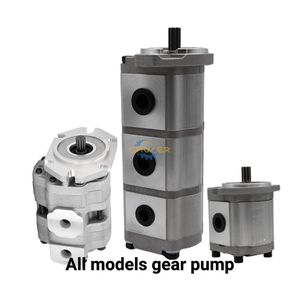 D6D D6C D7F D6E escavatore pompa a ingranaggi 3 p6816 3 p6814 3 p4002 ghisa pompa idraulica ad ingranaggi di trasmissione per la sostituzione del bruco - Product Image 6