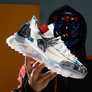 Chaussures plateforme tendance pour hommes, chaussures décontractées tendance avec une bonne respirabilité et un confort optimal pour hommes - Product Image 5