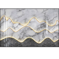 Panneau mural en PVC imperméable de haute qualité, effet marbre, pour la décoration de la maison et des hôtels, panneau de fond en charbon de bambou avec panneau UV