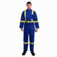 Combinaison de travail ignifuge pour hommes NFPA 2112 ASTM F1506 Vêtements de protection réfléchissants pour l'industrie du soudage