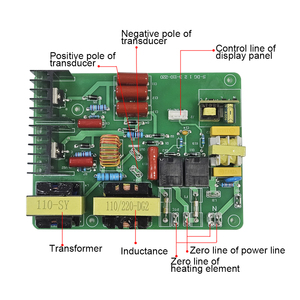 Circuit de pilote à ultrasons à affichage numérique pour transducteur à ultrasons bricolage pour machine de nettoyage à ultrasons - Product Image 5