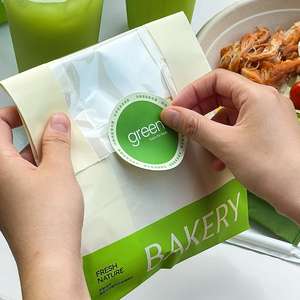 Sac à pain thermique jetable écologique, isolation thermique, réduction de la graisse, personnalisable, non tissé, feuille d'aluminium - Product Image 2