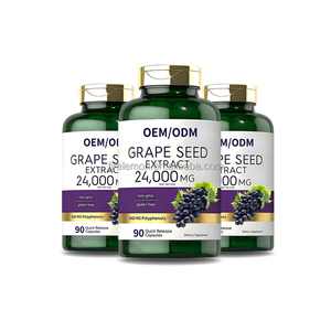 Cápsulas de Extrato de Semente de Uva OEM/ODM Suplemento Herbal Vitamina C Cápsulas de Extrato de Semente de Uva Suplemento Dietético - Product Image 2