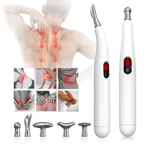 Trending Products 2024 W-912S Acupoint Detector Needleless Electric Meridian Massage Laser Stimulator Massager Acupuncture Pen