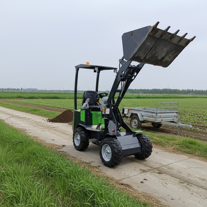 Mini Cargadora <span class=keywords><strong>de</strong></span> Ruedas HAIJU, Bajo Consumo <span class=keywords><strong>de</strong></span> Combustible, Motor Perkins 4x4, Potencia Nominal: 18.2 kW, Cargadora <span class=keywords><strong>de</strong></span> Ruedas <span class=keywords><strong>de</strong></span> China para Hogar y <span class=keywords><strong>Granja</strong></span> - Product Image 1