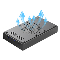 3,5 pulgadas móvil USB 3,1 interfaz SATA caja de disco duro Universal USB3.0 portátil/disco duro de estado sólido mecánico plástico
