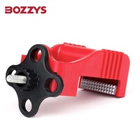 Cadenas en nylon de dispositifs électriques industriels de verrouillage de bouton poussoir pour l'utilisation de porte de disjoncteur de protecteur de moteur de GV2ME