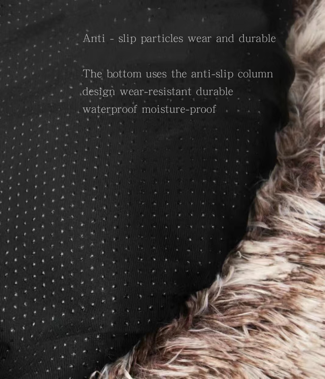 Winter Warm Round Shape Pet Sleeping Bed Warm Dog House Cozy Nest