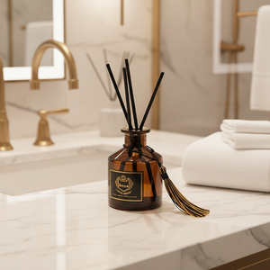 Long Lasting Lavender Scent <strong>Reed</strong> <strong>Diffuser</strong> Air Freshener <strong>for</strong> Hotel &amp; Home Use BPA Free Alcohol Free Glass Oil <strong>Diffuser</strong> - Product Image 5