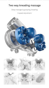 2026 Kabelloses Tragbares Intelligentes Elektrisches Knetmassagekissen für den Nacken mit Infrarot-Physiotherapie - Product Image 5