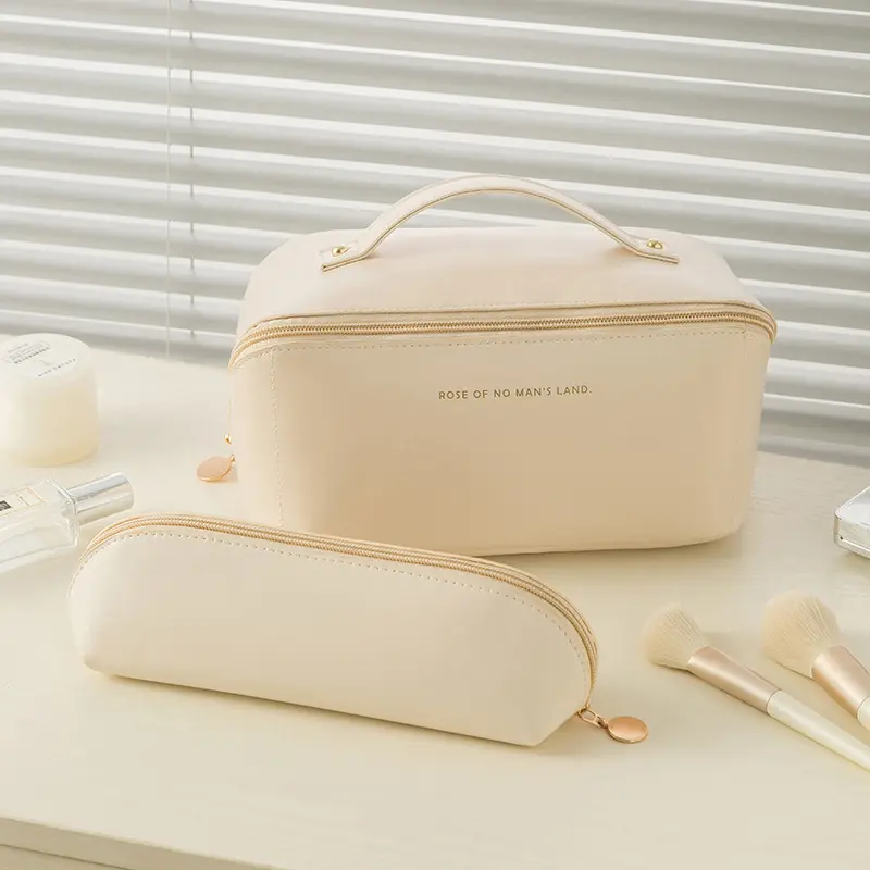 Soporte para brochas de maquillaje, bolsa de maquillaje personalizada, organizador de lápiz labial cosmético portátil, neceser impermeable y resistente a la suciedad