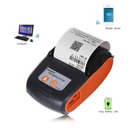 Impresora Térmica de Recibos Portátil Bluetooth GOOJPRT PT-210 de 58 mm con Funda de Cuero Gratis