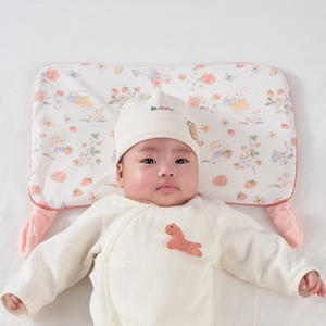 Personalizado Hotel algodón silicona antiarrugas tortuga látex Cervical dormir lectura almohadas bebé impreso viaje cuello cama almohadas - Product Image 2