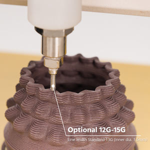 MOORE Fast Speed Ceramic Metal Prusa I3 Structure Clay 3D <b>Printer</b> Wholesale Pottery <b>Machine</b> Build Size 330*330*380mm - Product Image 3