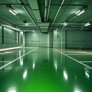 Eco-friendly Outdoor Epoxy Floor Coating High Gloss Waterproof Wear-Resistant Acid <b>Alkali</b> Resistant Bathroom Kitchen Floors 5 - Product Image 6