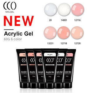 CCO vente en gros en usine gel acrylique ongles couverture poly Uv gel gomme construction OEM marque privée polygels gel <span class=keywords><strong>vernis</strong></span> à gelée - Product Image 4