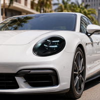 Ensemble de phares LED BK pour Porsche 911 2013-2018 992, style Matrix, accent bleu, DRL, clignotants séquentiels, Plug and Play