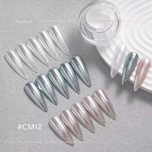 Productos de tendencia 2024 Nails Multi White Pearl Shimmer Chrome Powder Moonlight Nail Pigment Powder - Product Image 2