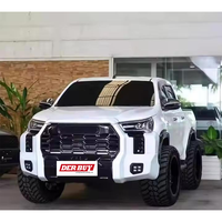 Kit Carrosserie Offroad pour Toyota Hilux Vigo 2005-2016, Style Tundra 2022, Kit de Relooking Auto pour Pickup, Vente Chaude