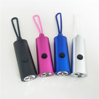Porte-clés promotionnel avec logo personnalisé, lampe torche LED, mini porte-clés en aluminium, lampe torche à mousqueton, lampe torche LED, porte-clés lampe torche