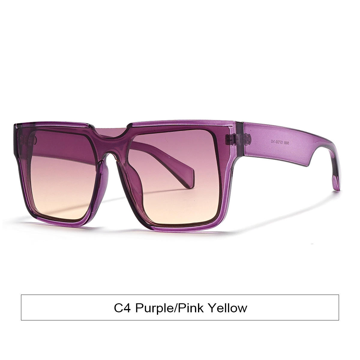 C4กรอบสีม่วงฟิล์มสีชมพูและสีเหลือง