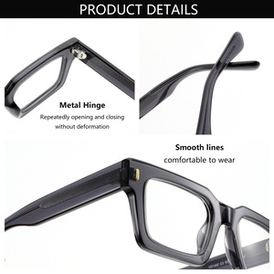 Gafas de Sol de Acetato Personalizadas al por Mayor, de Lujo, Polarizadas, Extra Grandes, Hechas a Mano, Rectangulares, Gruesas, Cuadradas - Product Image 4
