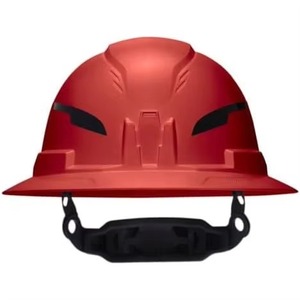 Casco de Seguridad Tipo V Verde, Sin Ranuras, Borde Completo, Suspensión de 6 Puntos con Correa para la Barbilla - Product Image 4