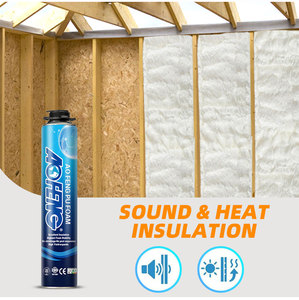 Colle de calfeutrage liquide expansée en mousse de polyuréthane (PU) à forte adhérence instantanée pour fenêtres et portes – Adhésifs et produits d'étanchéité - Product Image 2