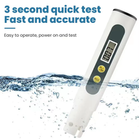 Testeur numérique TDS, testeur de qualité de l'eau portable pour l'eau potable, l'aquarium, l'hydroponie