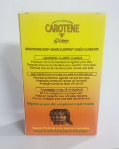 Natural Handmade Bar with Carrot Extract Travel Size Lightens &amp; Evens Skin Tone <strong>Carotone</strong> Skin Brightening Soap - Product Image 4