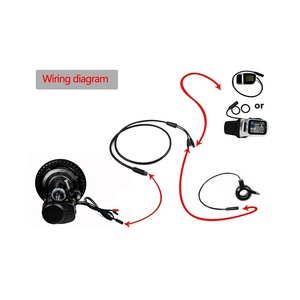 Câble étanche <span class=keywords><strong>TSDZ2</strong></span> 1T2 pour moteur central de vélo électrique <span class=keywords><strong>Tongsheng</strong></span> 1T2, connecte l'accélérateur et l'afficheur VLCD6 XH-18 pour pièces TSDZ2b - Product Image 5