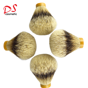 Pincel de Afeitar de <span class=keywords><strong>Pelo</strong></span> Natural Suave de Texugo Silvertip de Alta Calidad y Lujo de 26 mm, Componente para Fabricación DIY de Artesanos Personalizados - Product Image 2