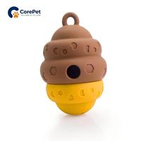 Jouet distributeur de friandises en silicone de qualité alimentaire, labyrinthe interactif pour chiens et chats, jouet à mâcher pour le nettoyage des dents