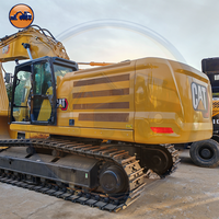 Meilleur prix pour une excavatrice Cat 345 d'occasion de 45 tonnes à vendre avec cabine, garantie d'un an, pour travaux en carrière, en stock, vente flash