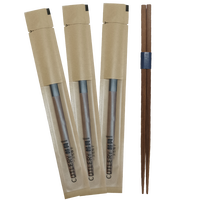 Baguettes jetables de qualité supérieure en papier de 24 cm, pointe double, pour sushi, logo personnalisé coréen, achat de baguettes japonaises