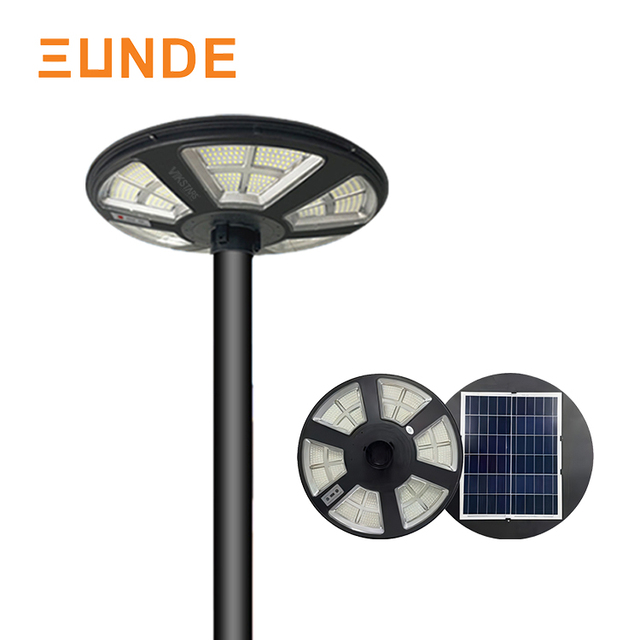Outdoor Lamp Waterproof UFO Street Lamp Highway Patio Path Yard LED Solar Garden Lights