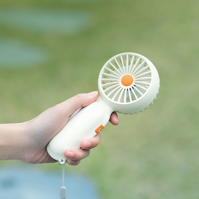 Summer Must-Have Portable Mini Fan Handheld Turbofan with High-Speed Recharge Ultra-Long Life Five-Wind Speed for Car Use
