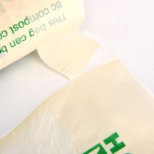 Sac de gilet à provisions biodégradable personnalisé pour supermarché en <span class=keywords><strong>plastique</strong></span> PP quantité minimale de commande de 1 tonne - Product Image 2