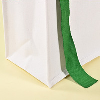 Sac fourre-tout en toile de coton recyclé uni, durable, lavable, à faible MOQ, avec fermeture éclair et logo personnalisé – Prix abordable