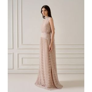 Robe élégante pour femmes ZUKA LACE EFFET Écharpe LONGUE ROBE Attachée Long Panneau arrière Vêtements de mode pour femmes de VN - Product Image 4