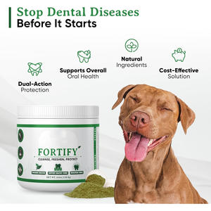 Agente per la Cura dei Denti degli Animali Domestici OEM/ODM - Cura Parodontale - Polvere Dentale per Animali Domestici per Rinfrescare l'Alito e Ridurre il Tartaro - Product Image 2
