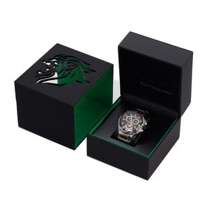 Icono de cabeza de <span class=keywords><strong>león</strong></span> reloj de cuero regalo personalizado joyería de lujo caja de reloj para hombres - Product Image 2