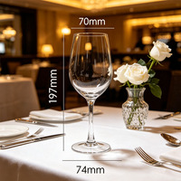 Verre à vin en cristal sans plomb de 11 oz de qualité supérieure avec impression personnalisée, cadeaux de mariage personnalisés, logo d'entreprise, verres à vin vierges
