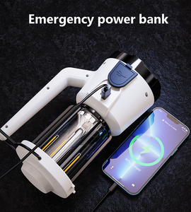 Đa chức năng ngoài trời cắm trại Lều dẫn nguồn ánh sáng tay quây kép COB bóng đèn đèn pin & searchlight tính năng có thể sạc lại - Product Image 6