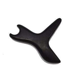 Outil de massage professionnel en pierre de Bian <span class=keywords><strong>Gua</strong></span> <span class=keywords><strong>Sha</strong></span> pour l'acupuncture, la thérapie corporelle et faciale, pierre naturelle TCM - Product Image 4