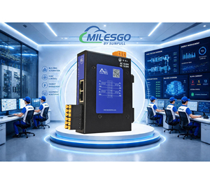 เกตเวย์สมาร์ทโมดบัส, Milesgo MOD2004-A9(Lite) โมดบัส BACnet เป็น โมดบัส RTU/TCP <span class=keywords><strong>OPC</strong></span> <span class=keywords><strong>UA</strong></span> ระบบรวบรวมข้อมูล PLC, BAS - Product Image 1