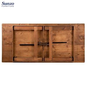 Table pliante robuste de 8 pieds, style rustique, en pin, pour les événements de <span class=keywords><strong>mariage</strong></span>, la restauration et le mobilier commercial - Product Image 3